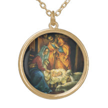 Nativité de Noël Vintage, Baby Jesus in Manger