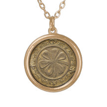 Pièce d'or Vintage de la Saint-Patrick