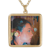 Collier plaqué or Ste Julia