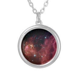 Collier plaqué par argent de constellation d'Orion