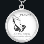 Collier Prière comment ne faire rien<br><div class="desc">Pour plutôt ceci,  visite</div>