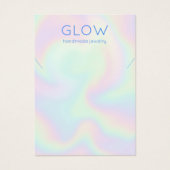 Collier Rainbow Pastels Carte d'affichage (Devant)