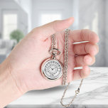 Collier réversible de compteur de vitesse de voitu<br><div class="desc">Ajoutez vos initiales à cette montre de collier classique inspirée du compteur de vitesse de voiture. Convient à tous les amateurs de speedometer voiture vintage et fait un beau cadeau pour votre maman amateur de voiture classique</div>