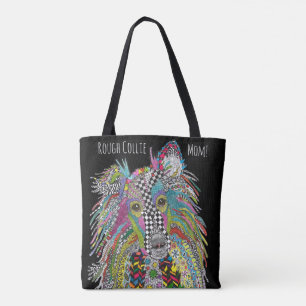Collier rond Collie Maman Sac fourre-tout
