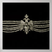 Collier rose Cartierr ~ Imprimer / Poster (Devant)