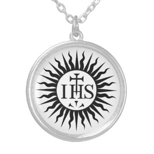 Collier Société de logo de Jésus (jésuites)