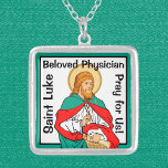 Collier St. Luke, Médecin bien-aimé (RLS 08; MedVers.)<br><div class="desc">Avant d’être évangéliste, St. Luke était médecin, peut-être un médecin de navire. Grec de naissance, il était un héritage de formation médicale incomparable dans le monde antique. Selon le mythe grec, Asclepius, fils d'Apollon, a été le premier médecin et, jusqu'à ce jour, le bâton d'Asclepius est un symbole universel pour...</div>