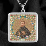 Collier St. Peter Claver (BK 058)<br><div class="desc">Saint Pierre Claver (1580-1654) était un prêtre et missionnaire jésuite espagnol. En 1610, Saint-Pierre se porta volontaire pour servir dans le Nouveau Royaume de Grenade dans les Amériques, qui englobe aujourd'hui le Panama, la Colombie et le Venezuela. Il y a travaillé pendant quarante ans à la gestion d'esclaves à leur...</div>