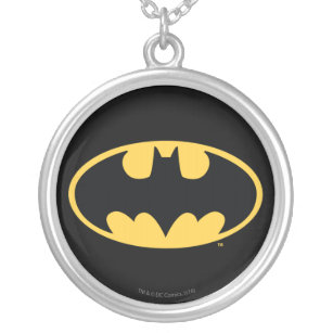 Collier Symbole Batman   Logo ovale