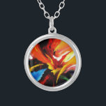 Collier Tableau Abstrait de Serdar Hizli<br><div class="desc">Peinture Abstraite contemporaine de Serdar Hizli</div>