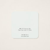 Collier Terrazzo rustique frais Porte-oreilles (Dos)