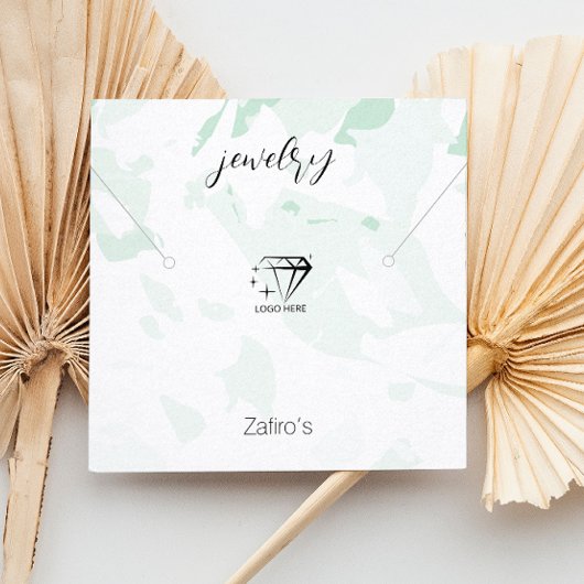 Collier Terrazzo rustique frais Porte-oreilles