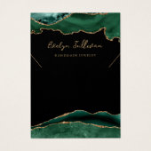 collier vert émeraude (Devant)