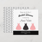 Colliers de modèle de robes roses et noires (Devant / Derrière)