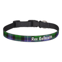 Clan Galbraith Tartan Dog Coller