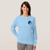 ColliesWithoutBorders logo on long sleeve shirt (Voorkant volledig)