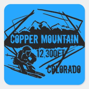 Colline de cuivre Colorado autocollants d'élévatio