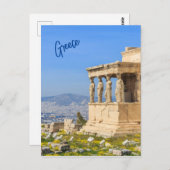 Colline de l'Acropole Athènes Grèce Carte postale  (Devant / Derrière)