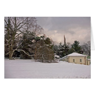 Colline de vague en hiver