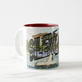 Colline silencieuse, tasse de touriste du Maine (Devant gauche)