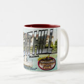 Colline silencieuse, tasse de touriste du Maine (Devant droit)