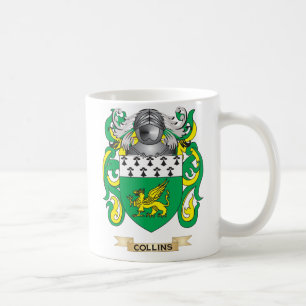 Collins wapenschild koffiemok