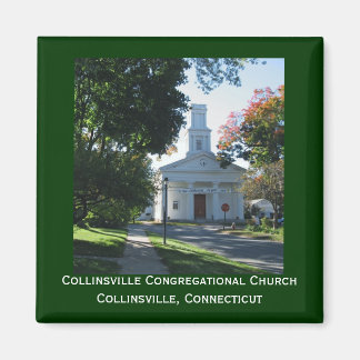 Collinsville Congregationele kerk Magneet