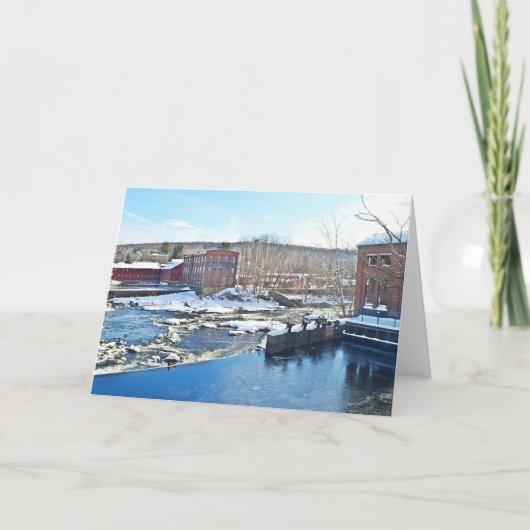 Collinsville Connecticut Notecard Kaart (Voorkant)