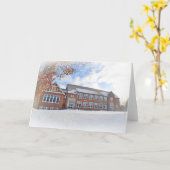 Collinsville Connecticut Notecard Kaart (Gele Bloem)