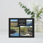 Collinsville op de Farmington rivier Briefkaart (Staand voorkant)