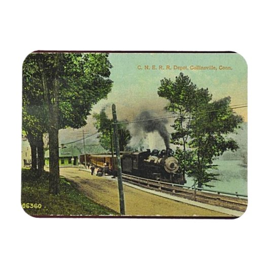 Collinsville Train Magnet Magneet (Horizontaal)