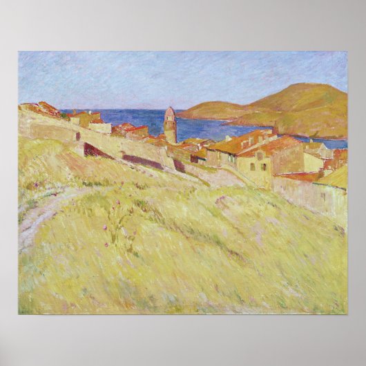 Collioure Landscape Poster (Voorkant)