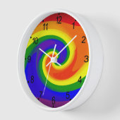 'Collision éternelle' - Horloges murales (Angle)