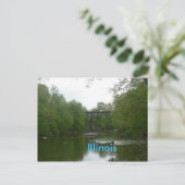 Collisontrestle Illinois Briefkaart (Staand voorkant)