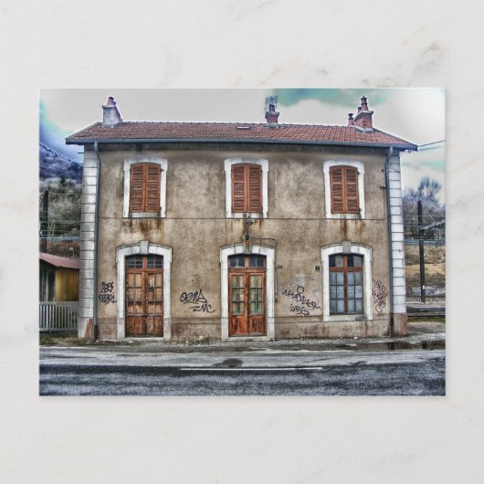 Collonges Ain France Building Structure Briefkaart (Voorkant)