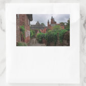 Collonges-la-Rouge, France autocollant rectangulai (Sac)