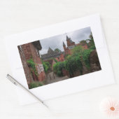 Collonges-la-Rouge, France autocollant rectangulai (Enveloppe)