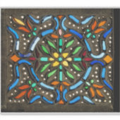 Collorful Ottoman pattern Sticker (Voorkant)
