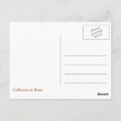 Colloseum in Rome Briefkaart (Achterkant)