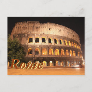Colloseum in Rome Briefkaart