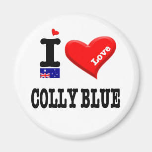 COLLY BLUE - Ik hou van Magneet