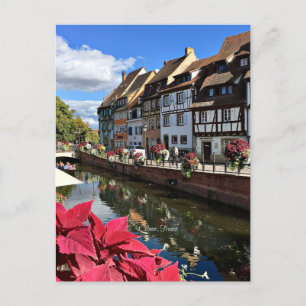 Colmar, Alsace, Franse foto Briefkaart