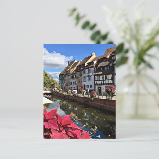 Colmar, Elzas, Frankrijk foto Briefkaart (Staand voorkant)