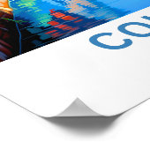 Colmar Frankrijk Reisprint Poster (Hoek)