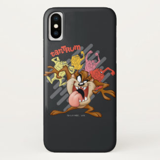Coloful "Tantrum" TAZ™ iPhone X Hoesje