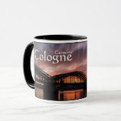 Cologne Allemagne Mug (Devant gauche)