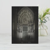 Cologne Cathedral-portaal Bedankkaart (Staand voorkant)