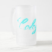 Cologne – Colonia – Köln am Rhein Matglas Bierpul (Voorkant links)