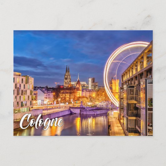 Cologne, Germany Briefkaart (Voorkant)