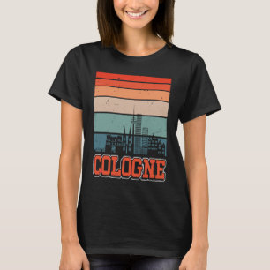 Cologne Skyline Retro Souvenir Keulen 3 T-shirt